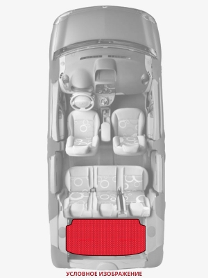 ЭВА коврики «Queen Lux» багажник для KIA Mohave
